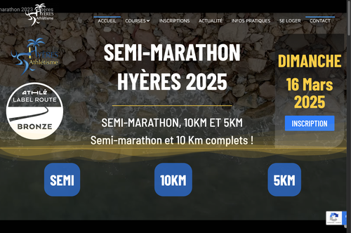 Semi-marathon et 10km de Hyères