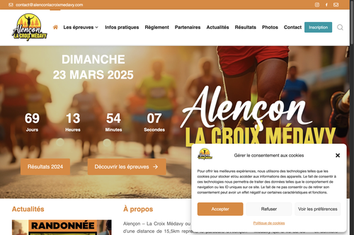 Course Alençon la Croix Médavy