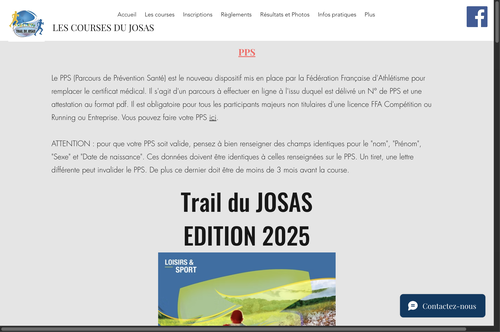 Trail du Josas