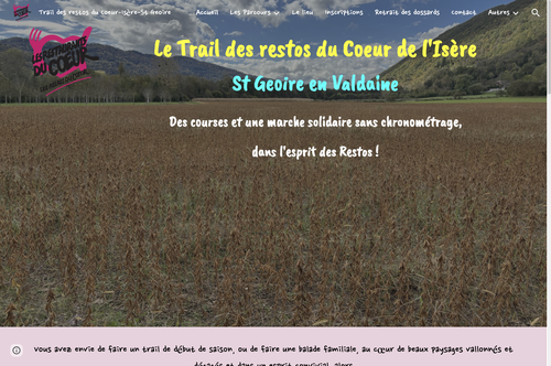 Trail des restos du coeur