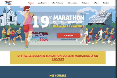 Marathon Poitiers Futuroscope