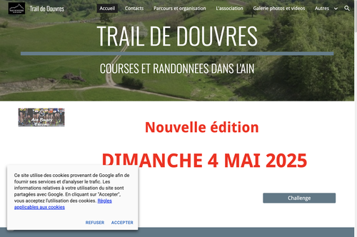 TRAIL DE DOUVRES