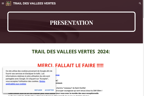 TRAIL DES VALLEES VERTES