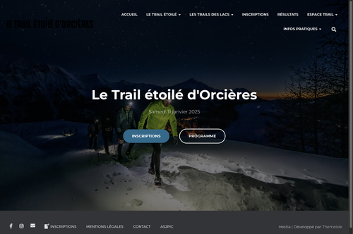 le Trail étoilé d'Orcières