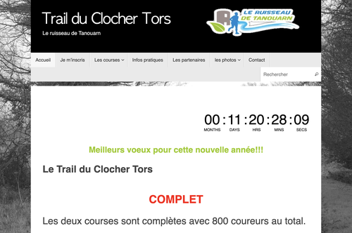 Trail du clocher tors