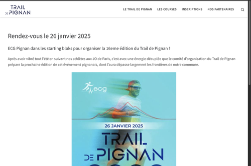 TRAIL DE PIGNAN