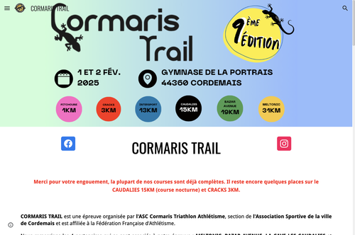 CORMARIS TRAIL