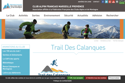 Trail des Calanques