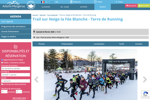 Trail la Fée Blanche - Terre de running