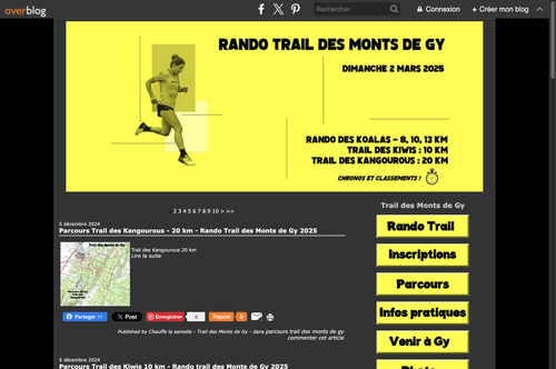 Rando Trail des monts de GY